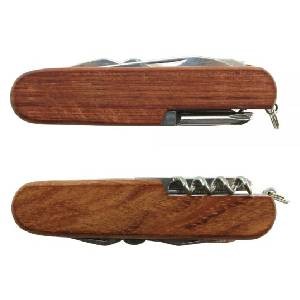 Regalo corporativo Cortaplumas de madera 15 funciones