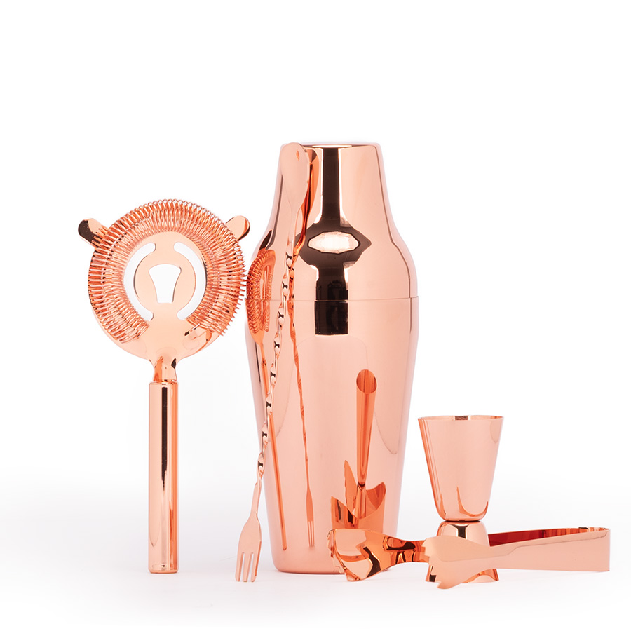 Regalo corporativo   Set de Cóctel Encobrizado 