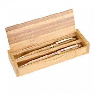 Regalo corporativo Set Boligrafo de Bamboo