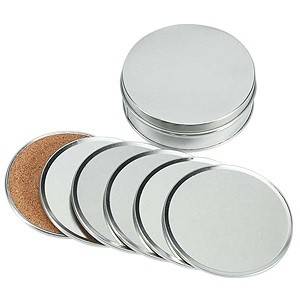 Regalo corporativo Set Posavasos de Aluminio