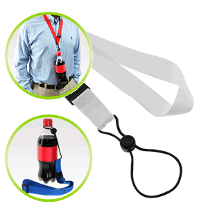 Regalo corporativo Lanyard Porta-Botella