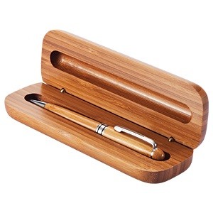 Regalo corporativo Set Bolígrafo Estuche Bamboo