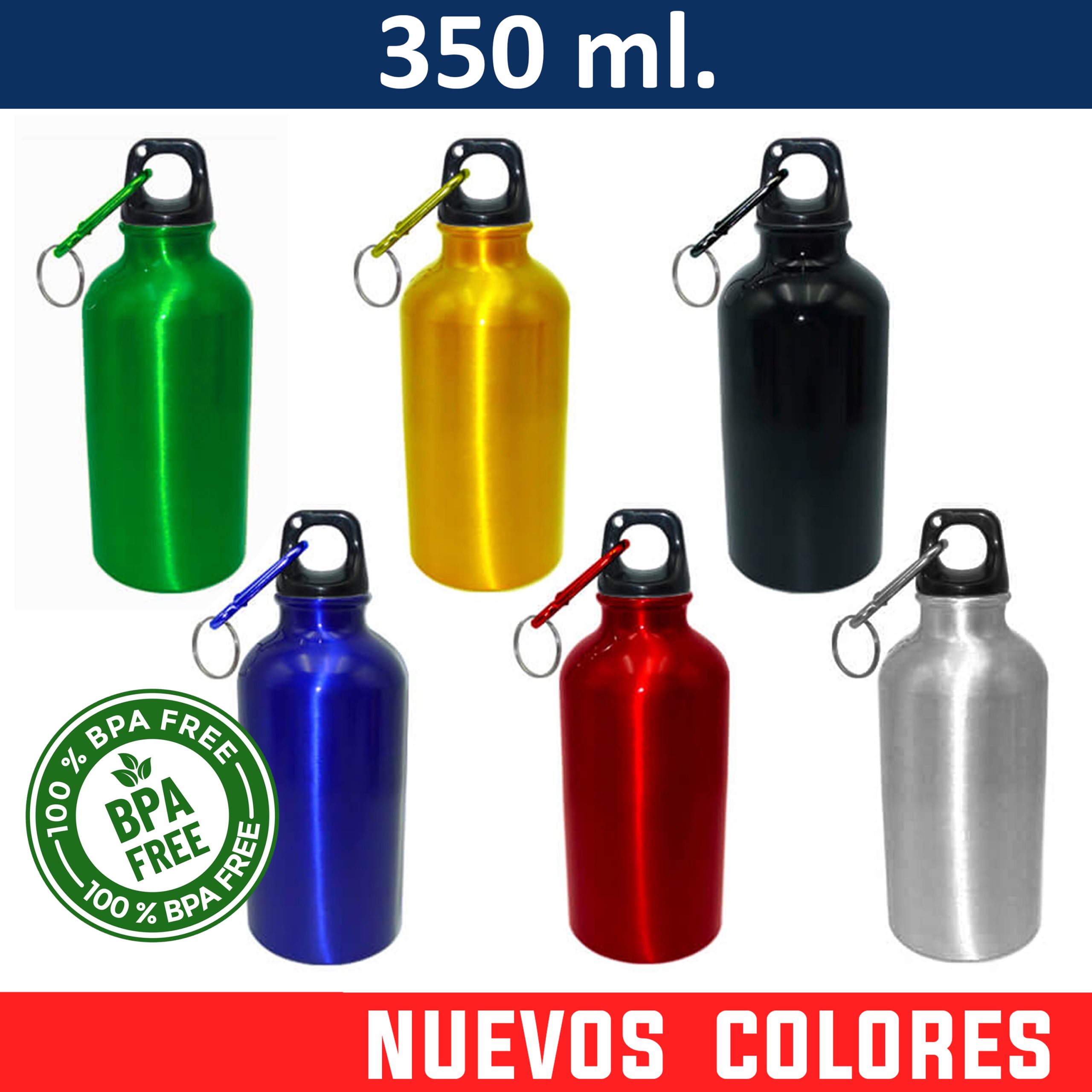 Regalo Corporativo Botella Deportiva Aluminio 350 ml