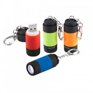 Regalo corporativo Llavero Linterna Led Cargador USB
