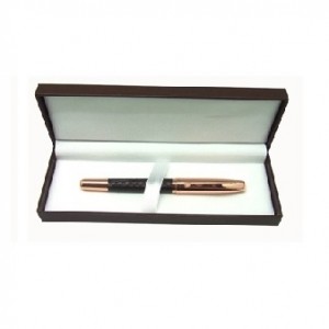 Regalo corporativo Roller Cuero y Cobre