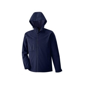 Regalo corporativo Chaqueta con Gorro Softshell Hombre Manga Larga