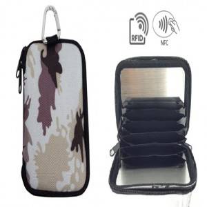 Regalo corporativo Estuche tarjetero camuflado gris