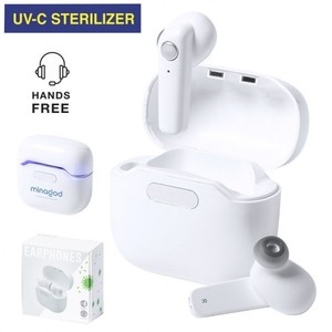Audifonos Bluetooth con esterilizador UV