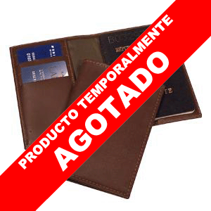 Regalo corporativo Porta Pasaporte simil cuero