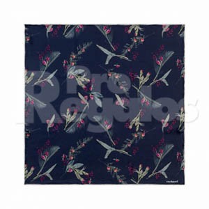 Regalo corporativo Silk scarf Iris Navy