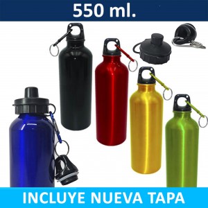 Regalo corporativo Botella Deportiva Aluminio 550 ML