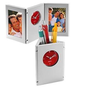 Regalo corporativo Porta-Lápices con Reloj