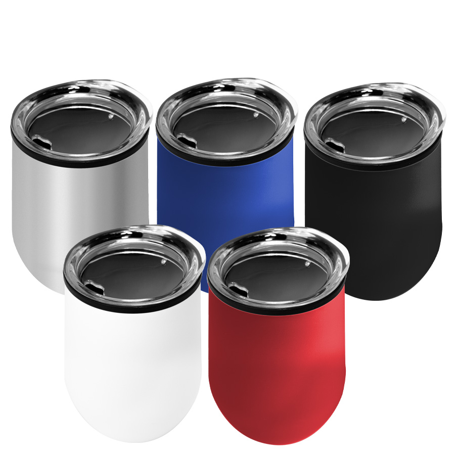 Regalo corporativo Mug metálico/plástico «SYNNA» 350cc