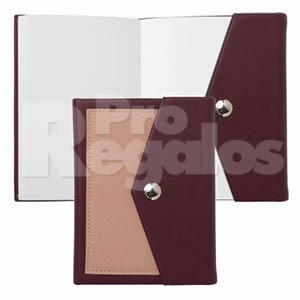 Regalo corporativo Note pad A6 Bird Bordeaux