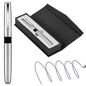 Regalo corporativo Roller plateado + estuche