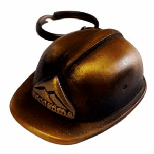 Regalo corporativo Casco Minero de cobre