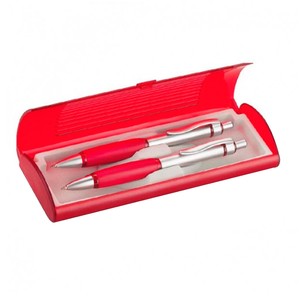 Regalo Corporativo Set de bolígrafo y portaminas Red