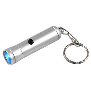 Regalo corporativo Llavero Linterna Plata