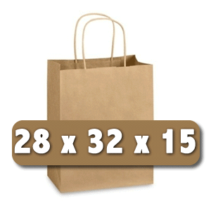 Regalo corporativo Bolsa Kraft 28x32x15