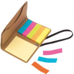 Regalo corporativo Set Post it con Elástico 