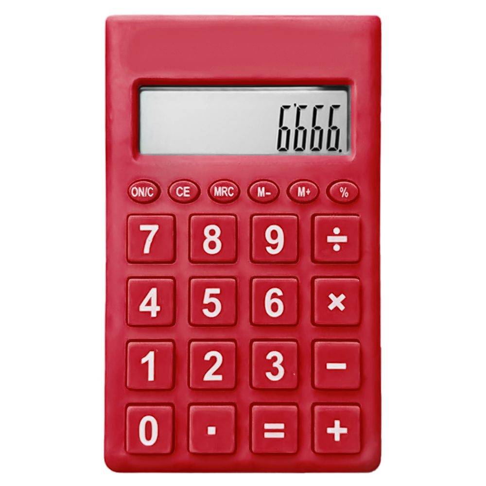 Regalo Corporativo Calculadora Fashion Rojo