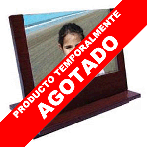 Regalo corporativo Portarretrato horizontal de madera