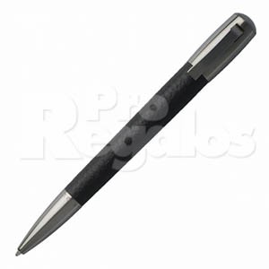 Regalo corporativo Ballpoint pen Pure Leather Black