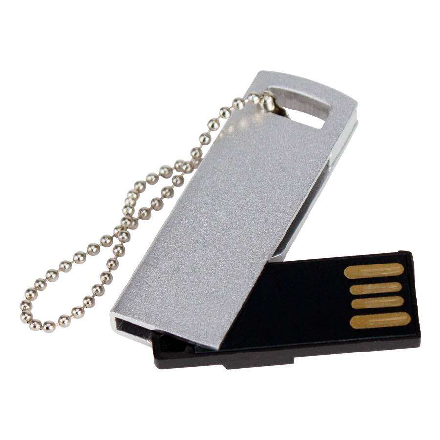 Regalo corporativo USB Pendrive giro metálico 16GB