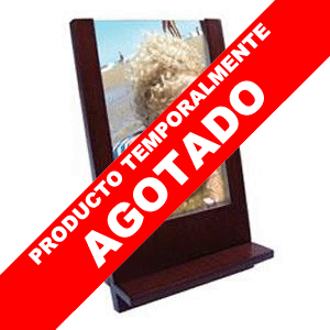 Regalo corporativo Portarretrato vertical de madera