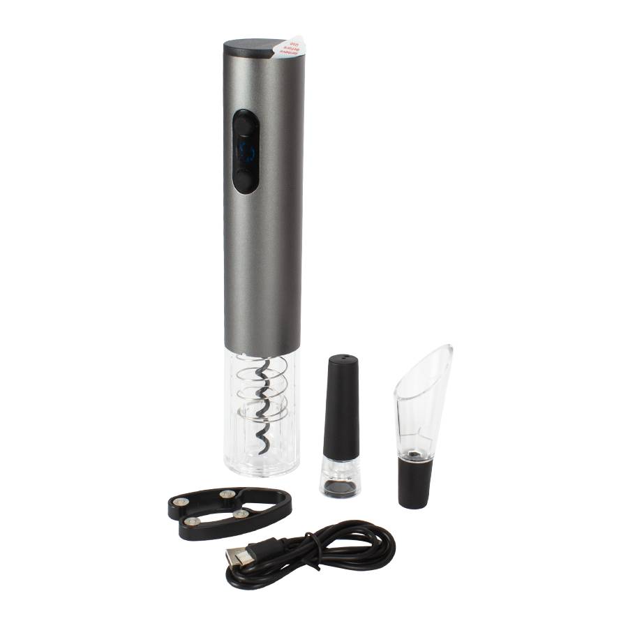 Regalo corporativo Deluxe USB Set de Vino Eléctrico