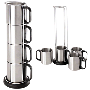 Regalo corporativo Set Torre 4 Tazones