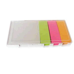 Regalo corporativo Memo set con tapa plástica