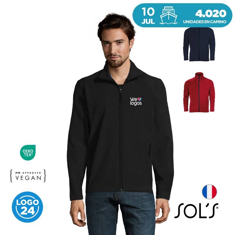 Regalo corporativo Chaqueta Softshell Race Hombre