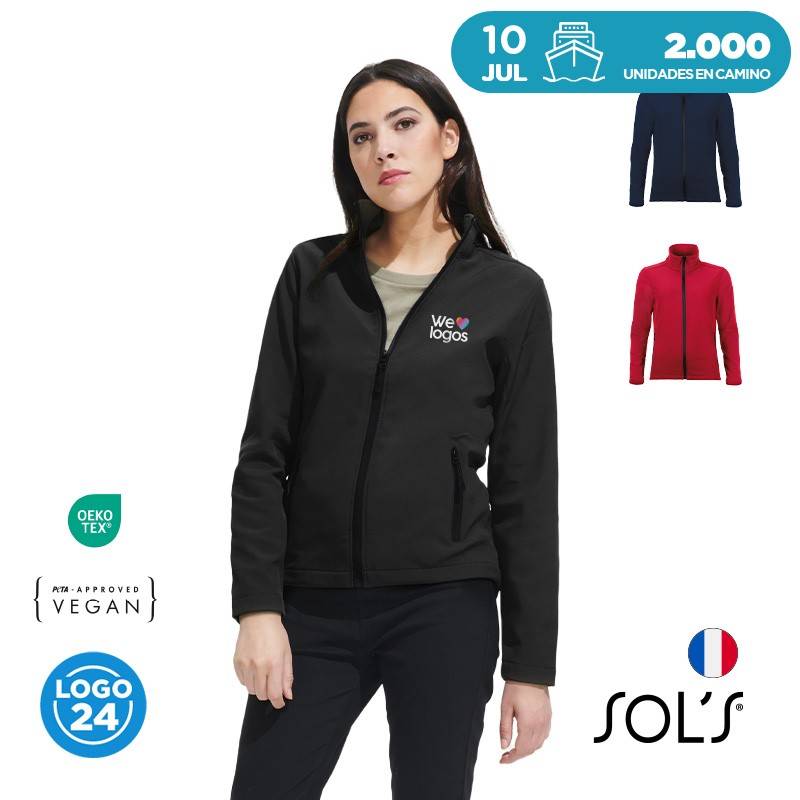 Regalo corporativo Chaqueta Softshell Race Mujer