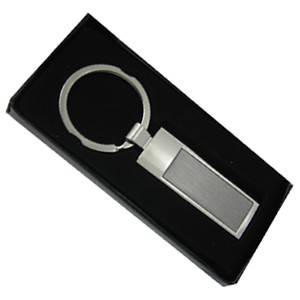 Regalo corporativo Llavero Metálico Rectangular en Caja