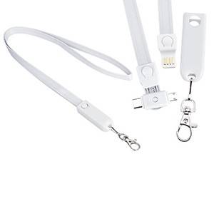 Regalo Corporativo Connect Lanyard Multicargador
