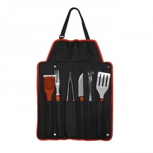 Delantal BBQ con accesorios