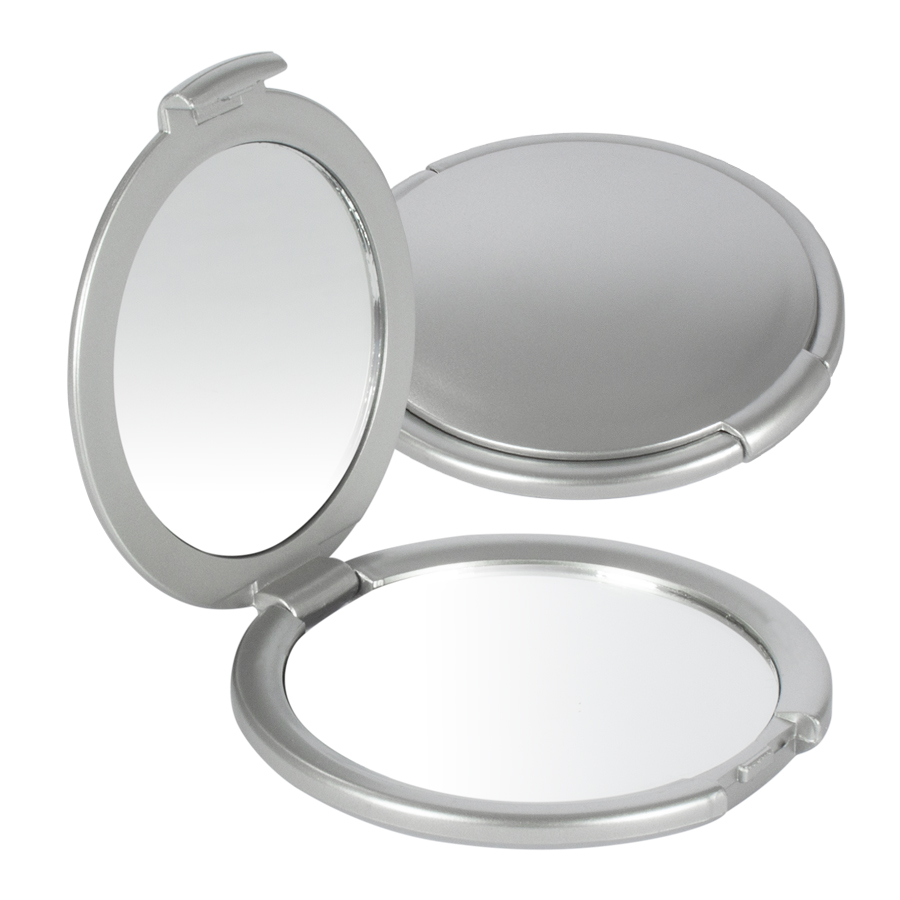 Regalo corporativo Espejo plateado doble