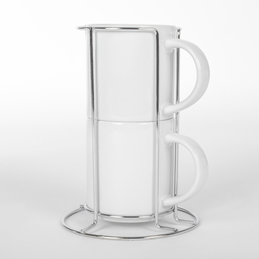 Regalo Corporativo Set 2 Tazones 250cc. c/u para Sublimación