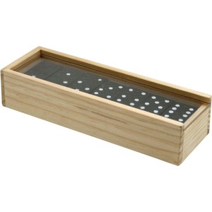 Regalo corporativo Juego de domino Black