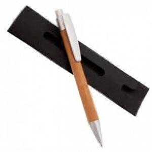 Regalo corporativo Lapiz de Bamboo con estuche