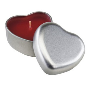 Regalo corporativo Vela corazón