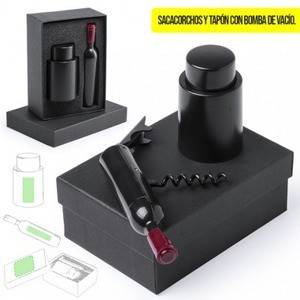 Regalo Corporativo Set sacacorchos y tapón