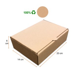 Regalo corporativo Caja autoarmable corriente 20x14x6cm