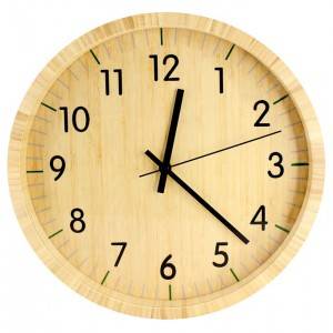 Regalo corporativo Reloj Pared Bamboo