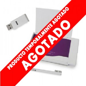 Regalo corporativo Porta Tarjetas Pendrive con Lápiz