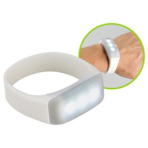 Regalo corporativo Pulsera de silicona 3 luces led Anais 