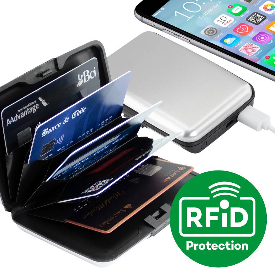 Regalo corporativo Porta-Tarjetas Power Bank