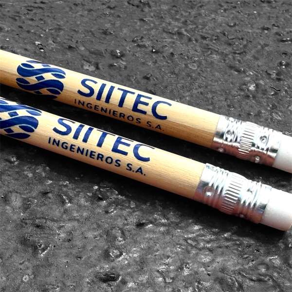 Regalo Corporativo Lápiz Grafito Corto         loading=